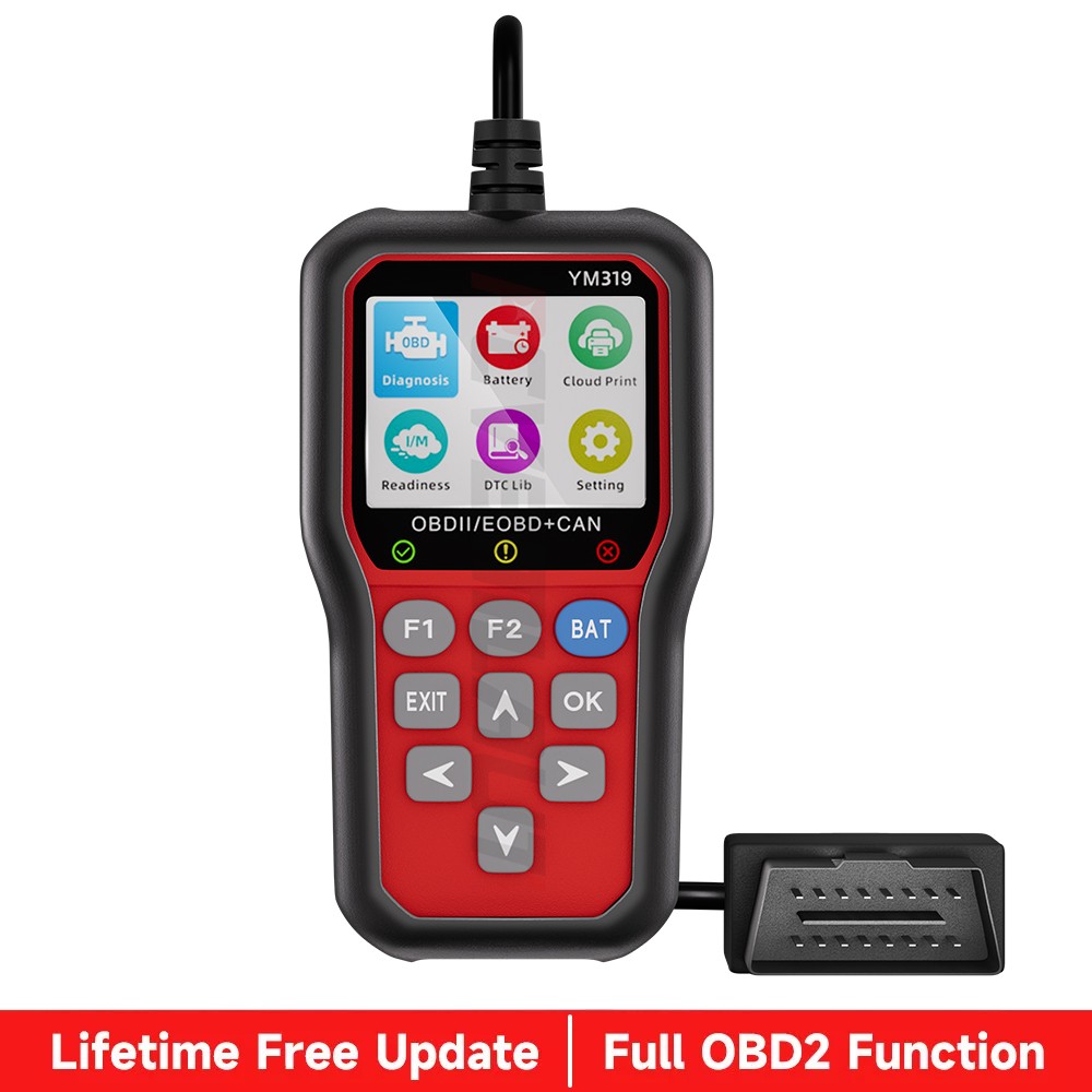2025 Auto OBD2 Scanner Car Check Engine Fault Code Reader For GMC Sierra 1500