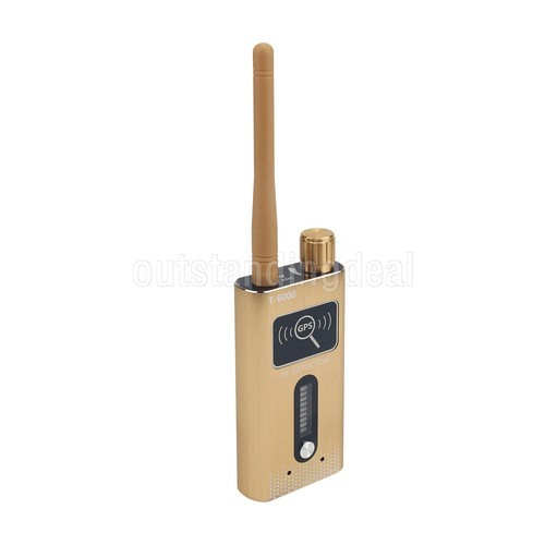 Powerful GPS Detector Wireless Camera Finder Bug Detector GPS Tracker Gold New