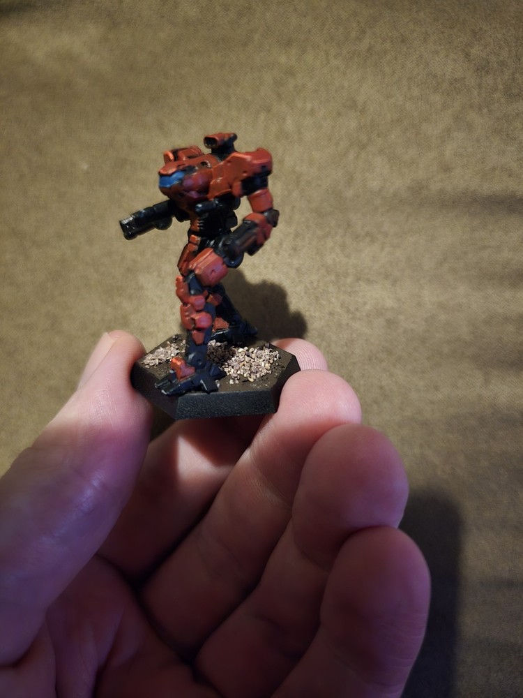 Battletech Catalyst Vulcan Painted/Based/Magnetized. Mercenaries.