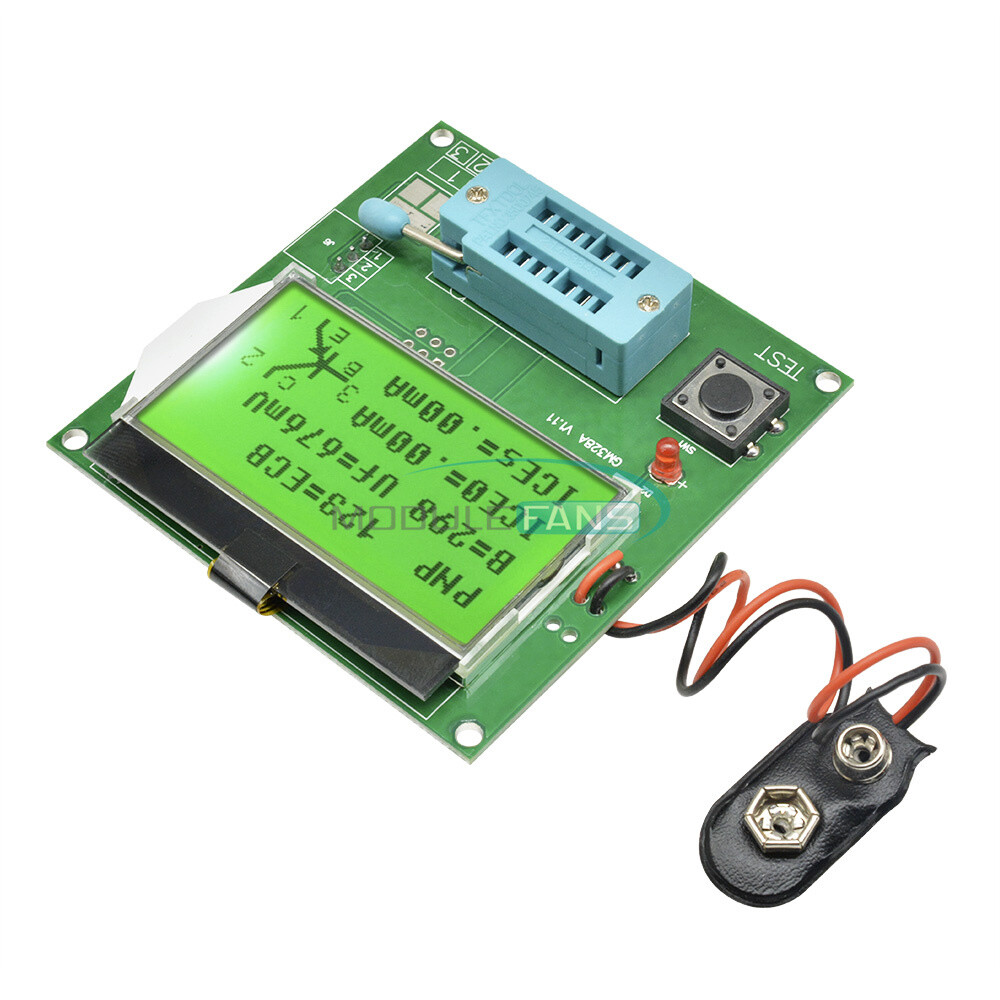 LCD GM328A Transistor Tester Meter Frequency Square Wave Generator MF