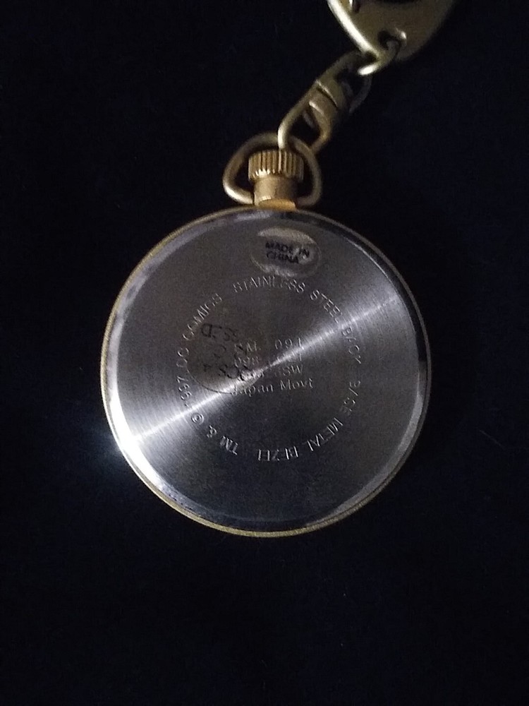 DC Batman and Robin Pocket Watch 1997