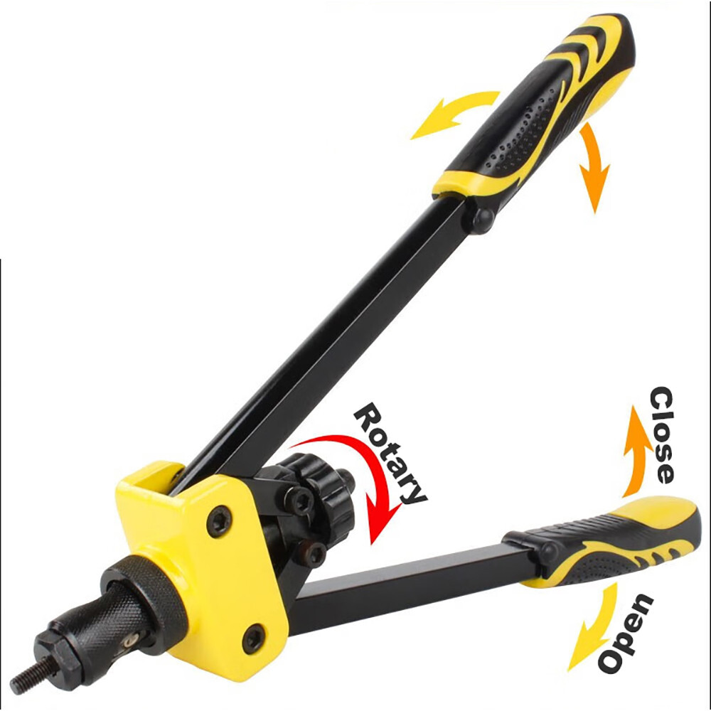 14'' Rivet Gun Kit Rivnut Thread Setting Tool Nut Setter NutSert Metric 70PCS