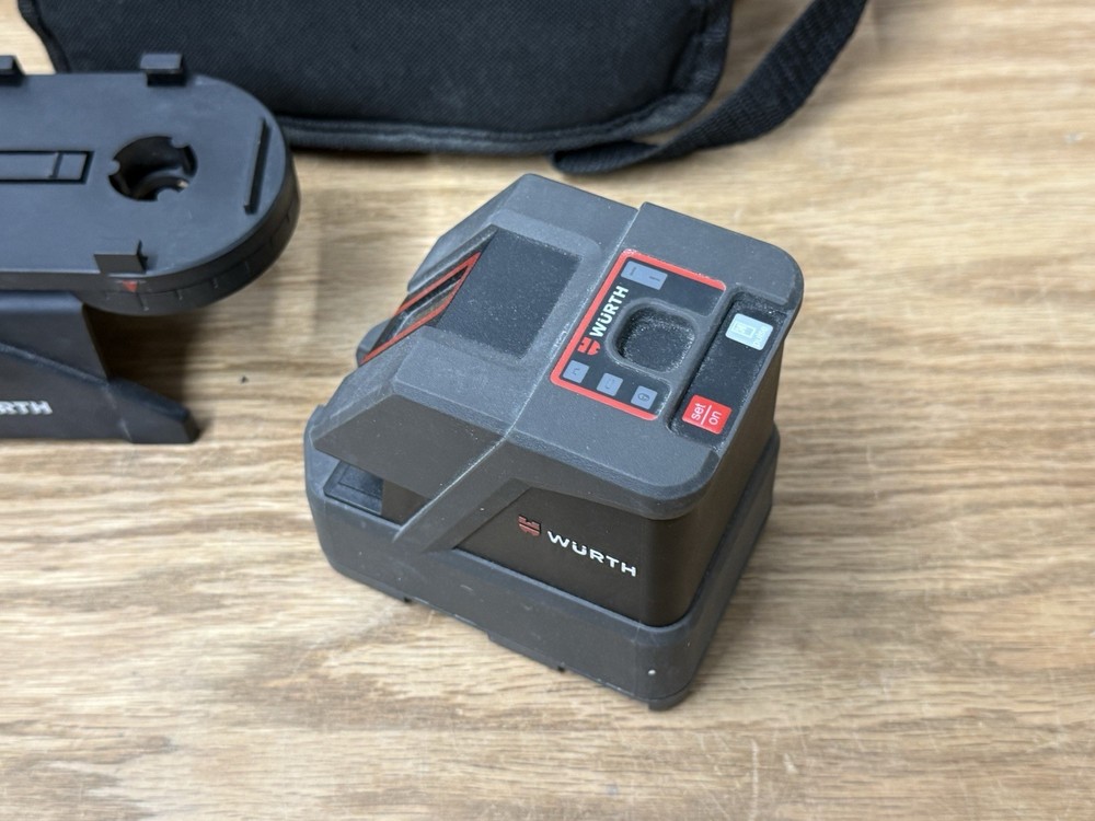 Wurth Cross Line Laser CLL 11 Tested Working With Bag Case