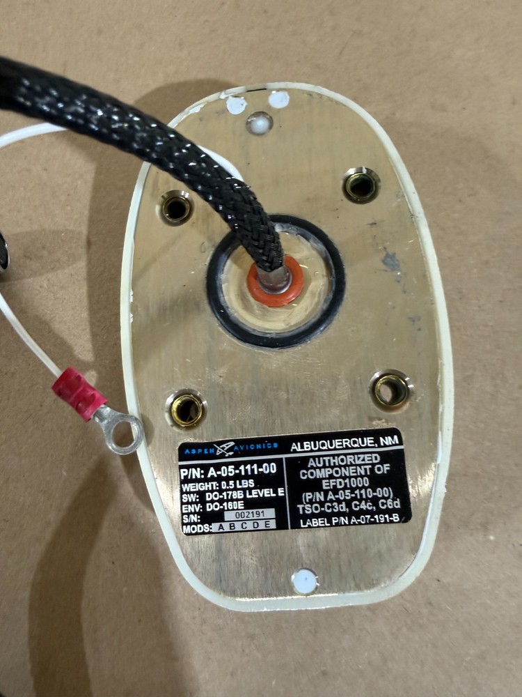 Aspen Avionics Remote Sensor Module PN A-05-111-00