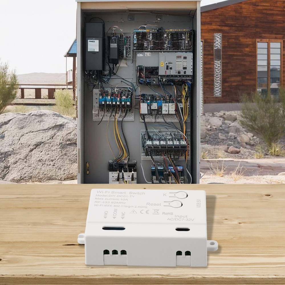 Wireless Smart Switch with Timer Control Remote Controller for Home Automation