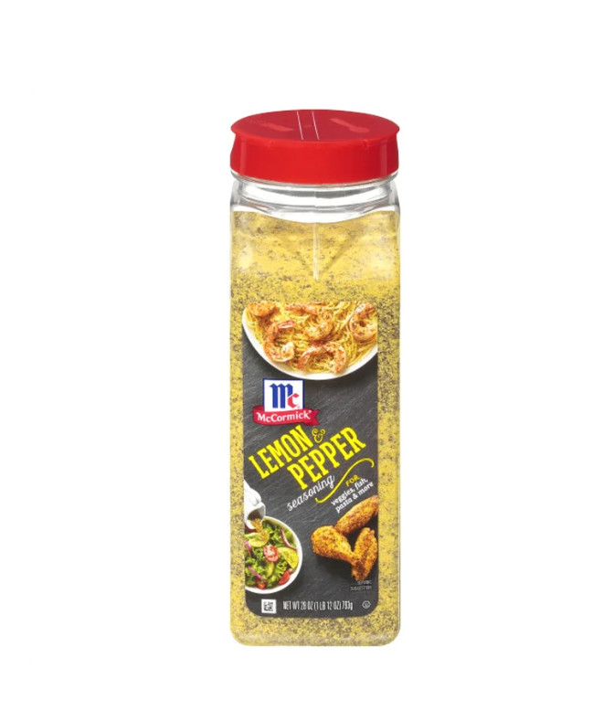 Tone's Lemon Pepper Blend - 28oz shaker