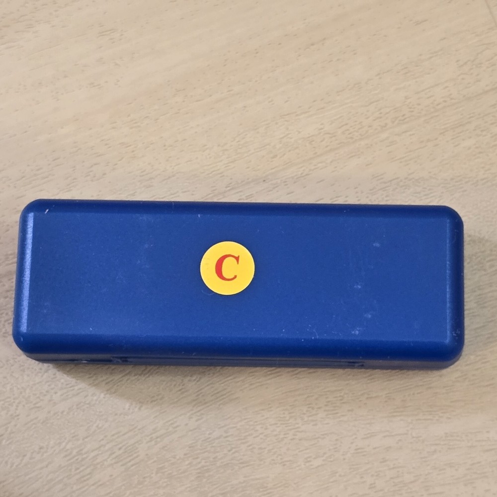 Jailhouse Blues Harmonica with Case Key C