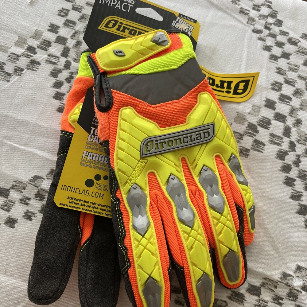 Command Impact Touch Screen Work Gloves