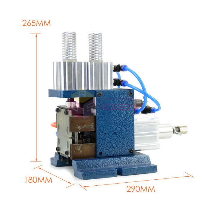 Pneumatic Wire Stripping Peeling Machine Vertical Wire Stripper Cable Stripper
