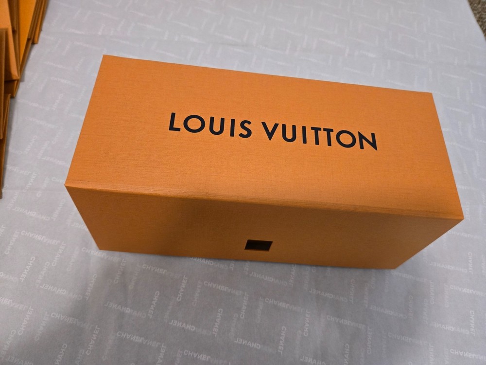 Assorted Louis Vuitton packaging