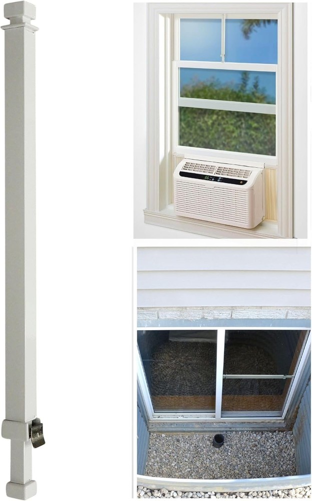 2 PACK Sliding Window Bar or Patio Door Window Bars with Proof Lock, Extendable