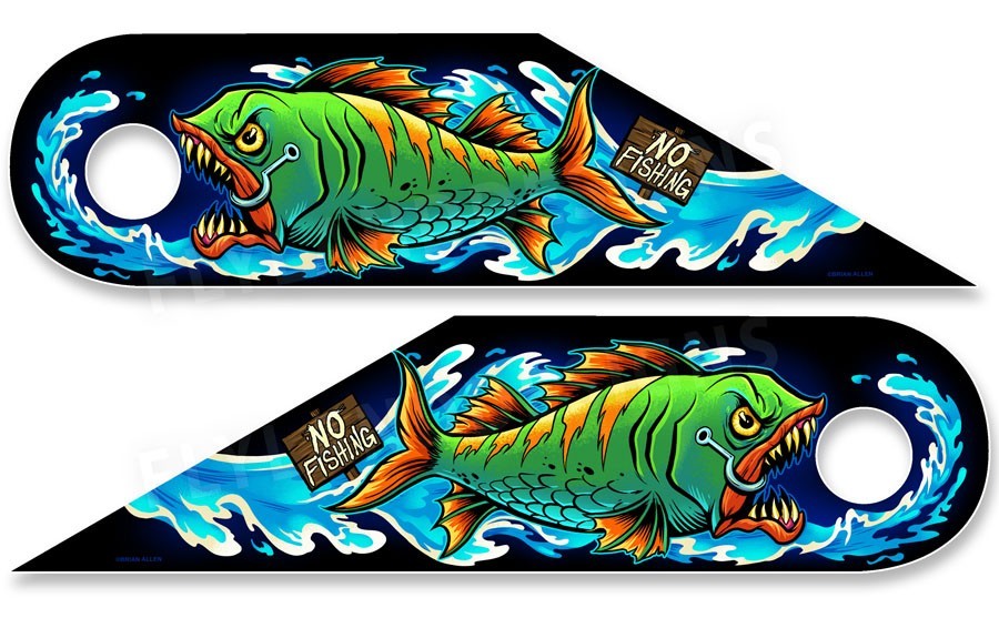 Fish Tales Hinge Decal Set