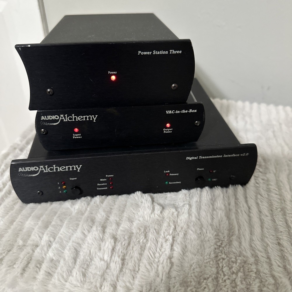 Audio Alchemy  Digital Decoder Engine V2.0 And Power Station Three & Digital V2.