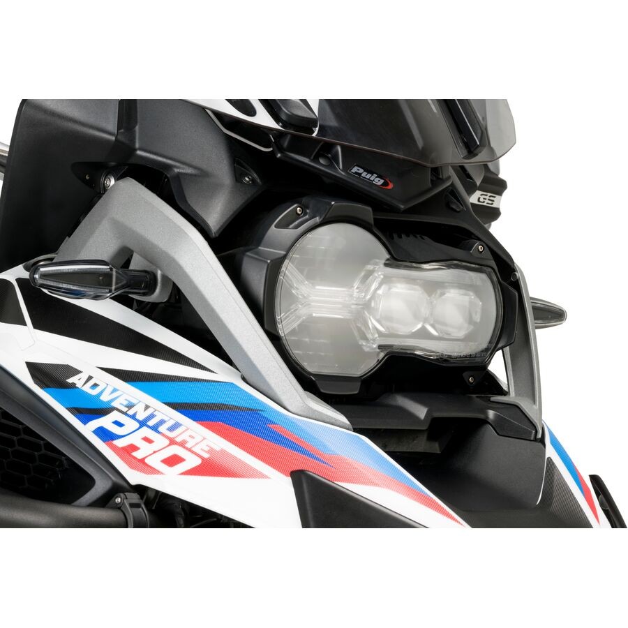 Puig Headlight Protector - Clear, Adhesive No Mount 21445W