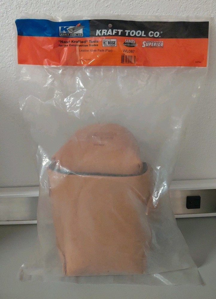 Kraft Tools (WL087) Leather Knee Pads