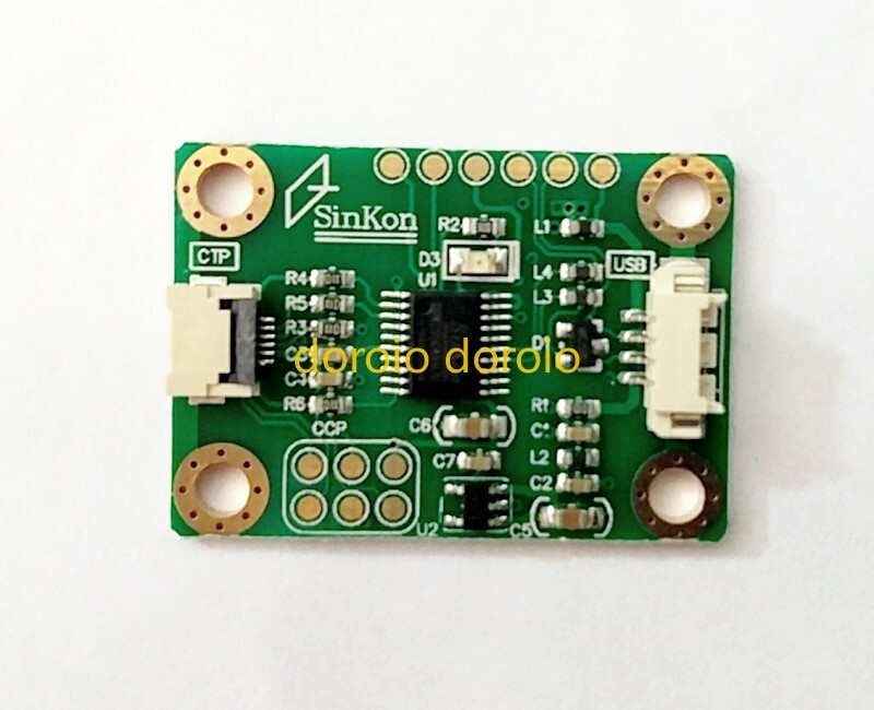 7/ 8 /9/ 10 Inch Touch Screen 6 Wire I2C Interface to USB Interface Controller