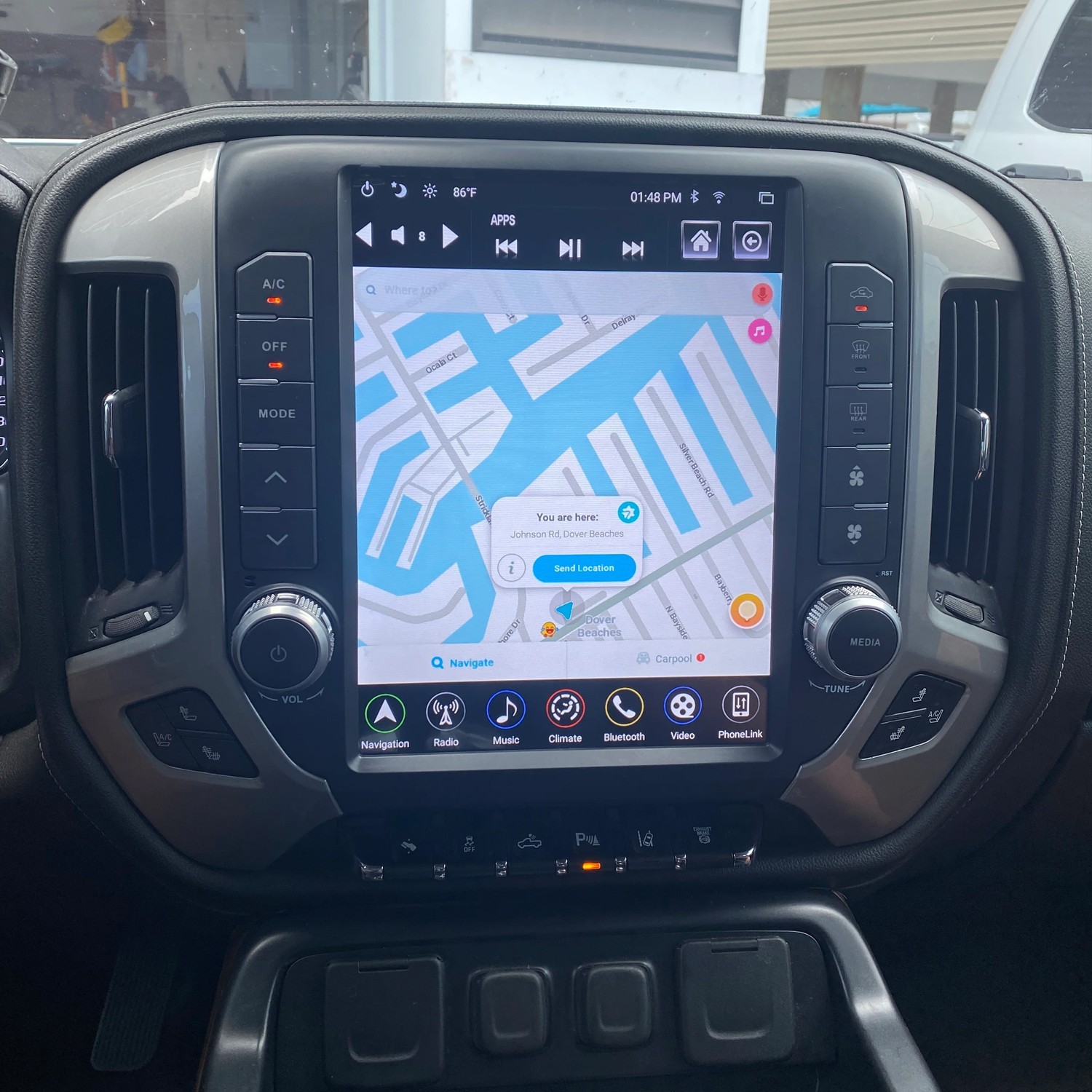 Linkswell GEN4 Android Car Stereo Radio For 2014-2019 CHEVY SILVERADO GMC SIERRA