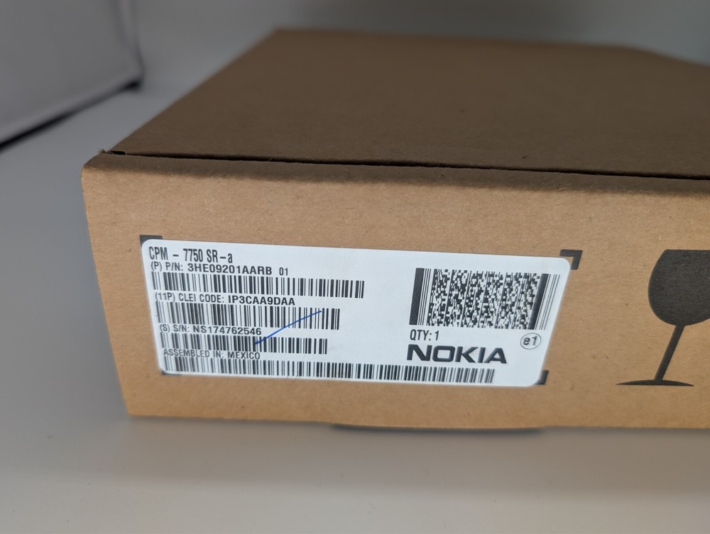 Alcatel-Lucent 3HE09201AARB 7750 SR Control & Processor Module Nokia 3HE09201AA