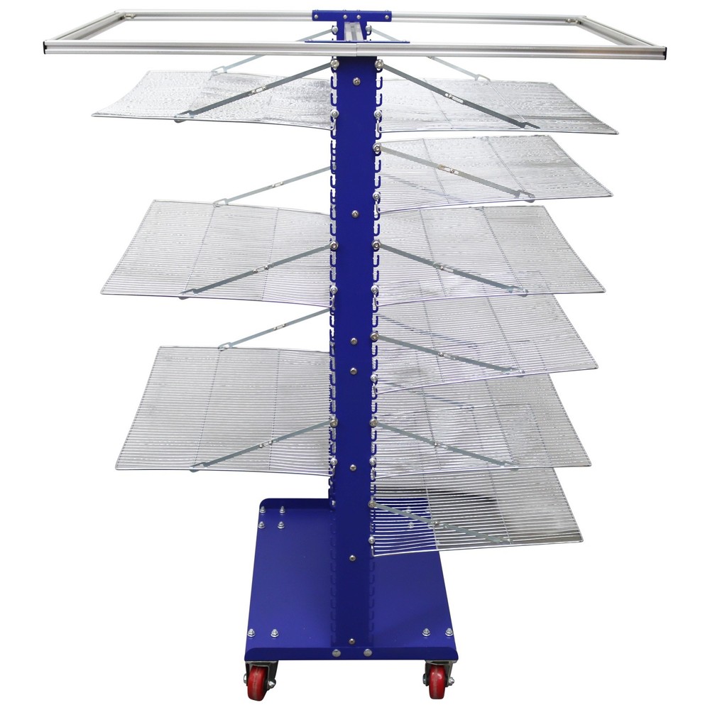 Sealed Heating Type Drying Rack Double-side 12 Layer Adjustable Spacing LYF4060