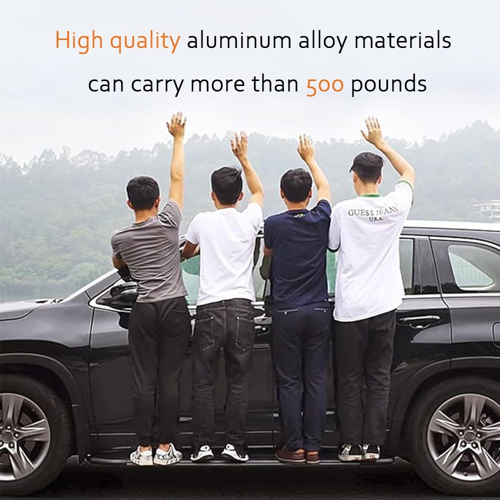 2pcs Running Board fit for Genesis GV80 JX1 2021-2026 Side Step Nerf Bar