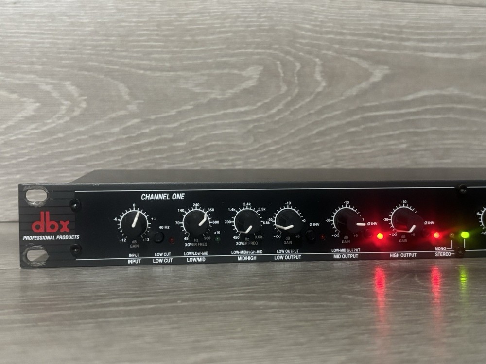 DBX Professional Prodcuts 234 2/3/4-Way Crossover - TESTED & WORKING