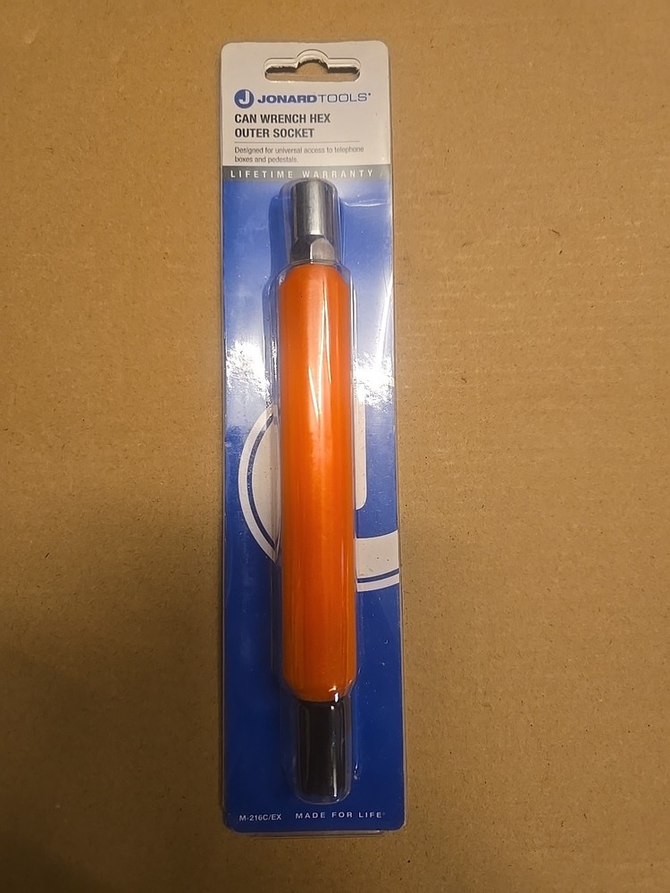 Jonard Tools M-216C/Ex Can Wrench,Ergonomic,Plastic