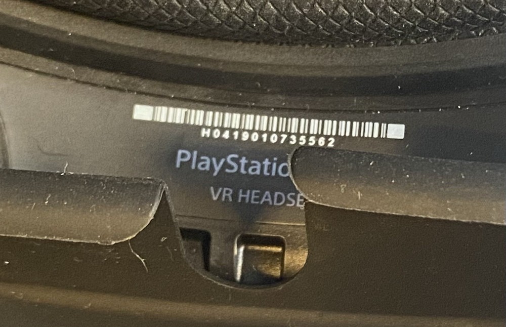 SONY PLAYSTATION VR HEADSET