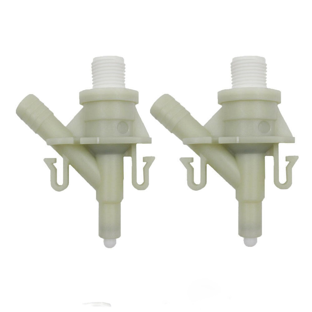 2x Dometic Sealand 385311641 Water Valve Toilet 310 300 320 RV Camper Vacuflush