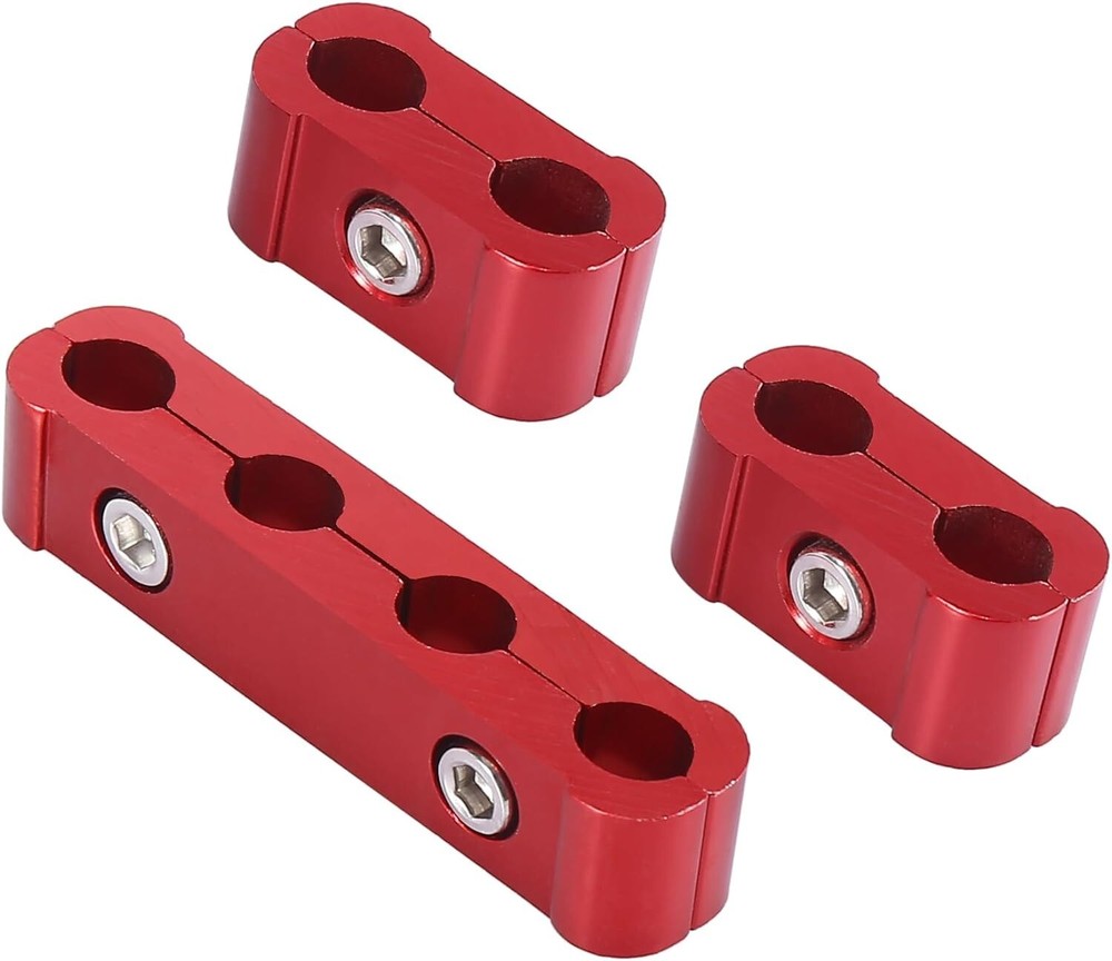Red Engine Spark Plug Wire Separator Divider 8mm 9mm 10mm Spark Plug Wire Holder