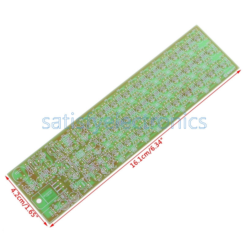 DIY Kit Voice Control Level Indicator Indicating Red/Blue/Green LED Production
