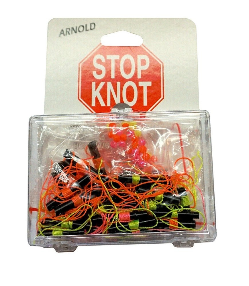 K&E Stopper Lures Stop Knot Kit Assortment 36 Durable Braided String - SK-BKT36