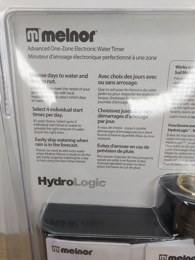 Melnor Advanced One Zone Electronic Digital Water Timer Lawn Yard 73015