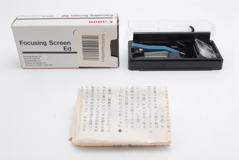 [UNUSED] Canon Focusing Screen Ed Type D for EOS650/EOS630/EOS620/EOSRT JAPAN