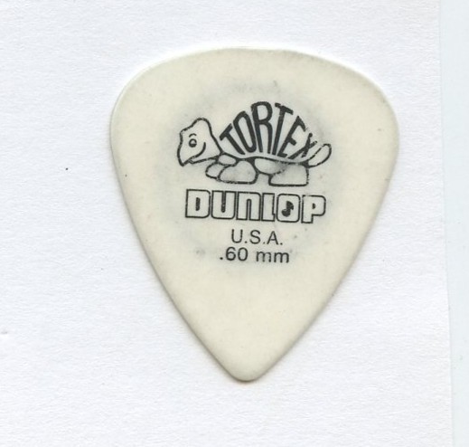 Angels & Airwaves white Guitar Pick - - AvA Pick