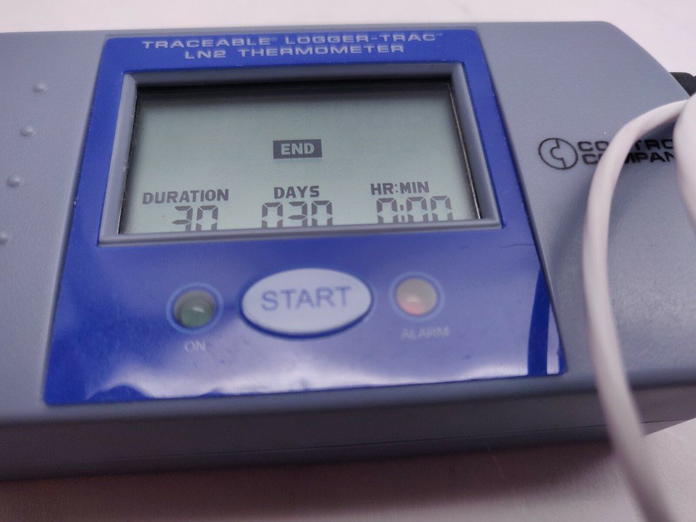 Control Co Traceable Logger-Trac LN2 Temperature Datalogger Thermometer - 6560