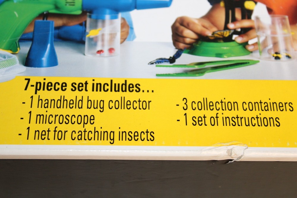 NATIONAL GEOGRAPHIC™ Bug Collector and Microscope Combo - New w/Defects
