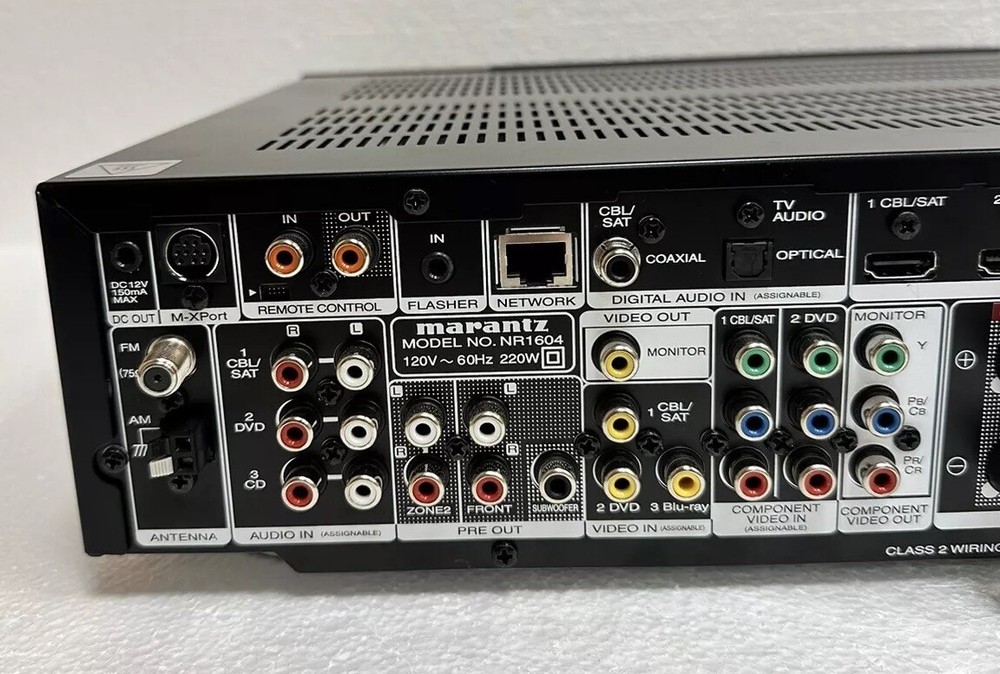 Marantz NR1604 Receiver Bundle With Remote Tested & Working!