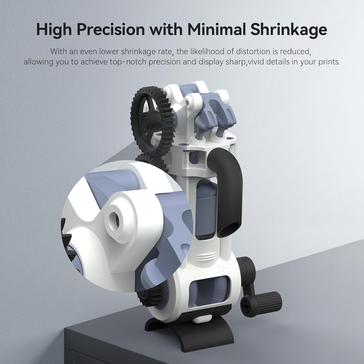 ANYCUBIC ABS-Like Pro 2 Resin 3KG/5KG/10KG 3D Printer Resin High Precision Lot