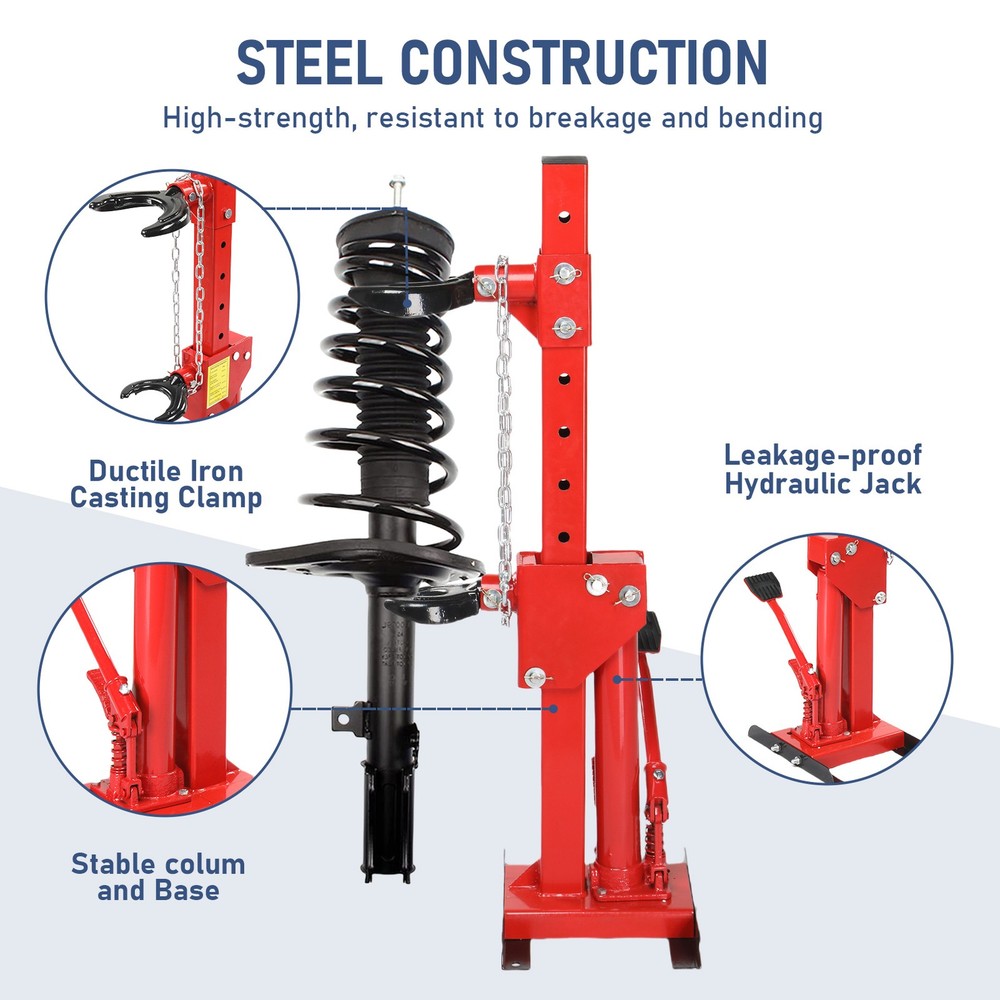 3 Ton Coil Spring Compressor Auto Strut Hydraulic Compressor Removing Tool