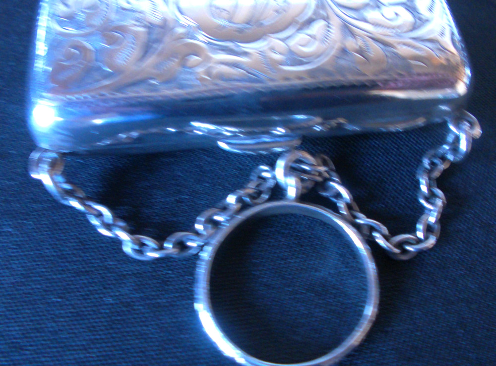 Solid Silver Beautiful Purse Hallmark Dated 1903 By Thomas Bishton Birmingham