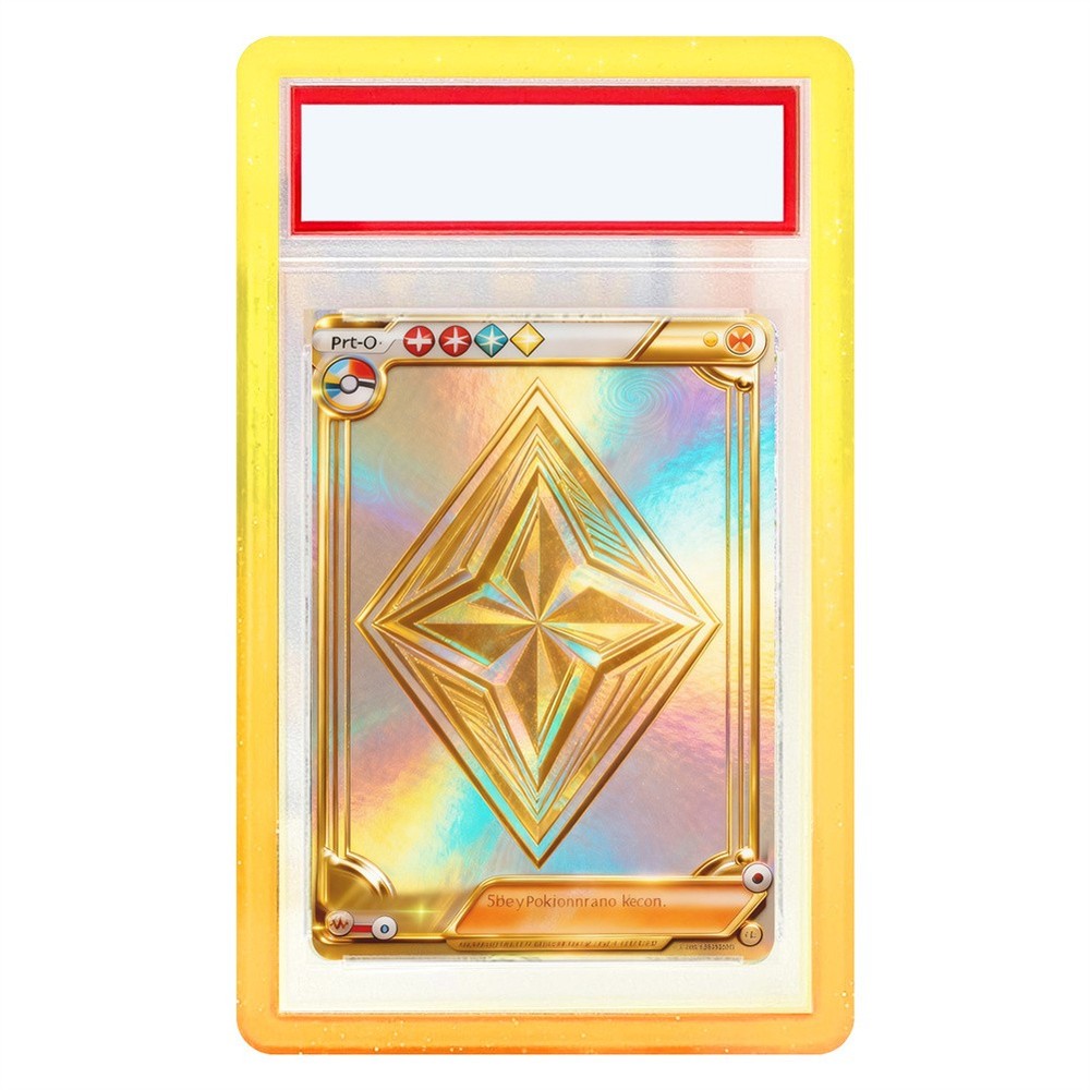 6Pcs Gradient Slab Bumper Guard Protector Skin TPU Stackable For PSA Graded Card