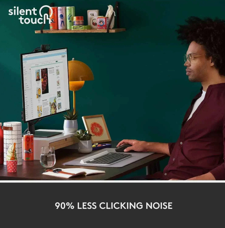 Logitech M650 M650L Wireless Bluetooth Silent Mouse for Office Laptop PC