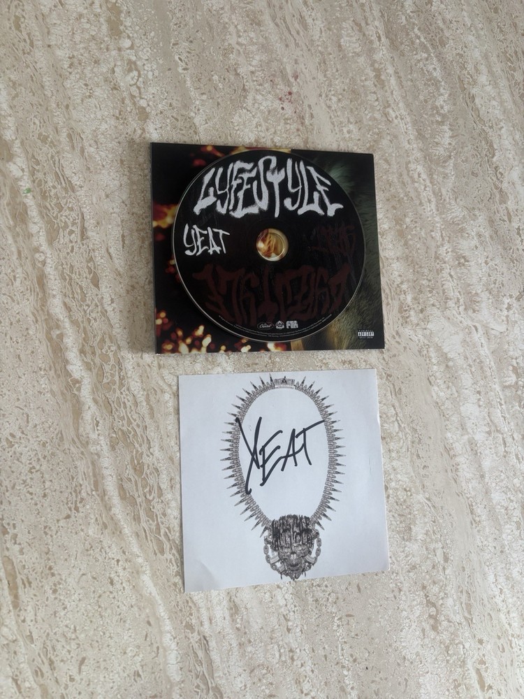 Yeat - Lyfestyle CD Signed By Yeat