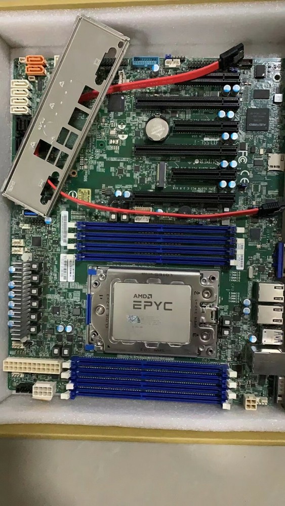AMD epyc 7551P+Supermicro H11SSL-i combination set sp3 CPU processor 2.0ghz