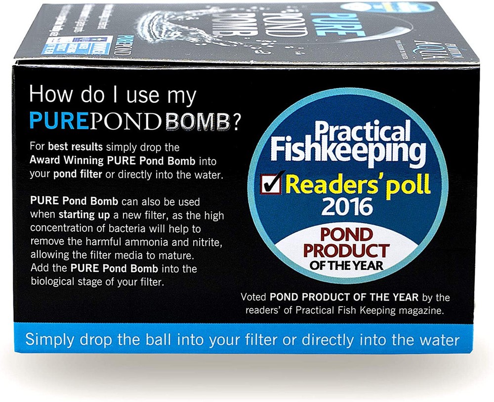 Evolution Aqua Pure Pond Bomb 36 Bulk Pack Gell Ball