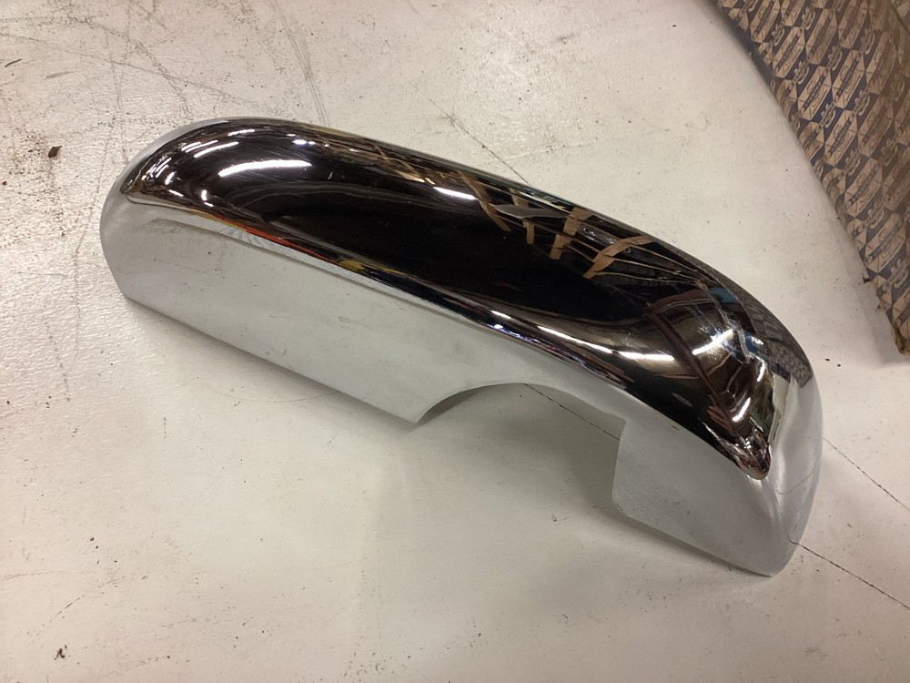 NOS Triumph TR5A Front Bumper Guards Overider 703047 NEVER INSTALLED