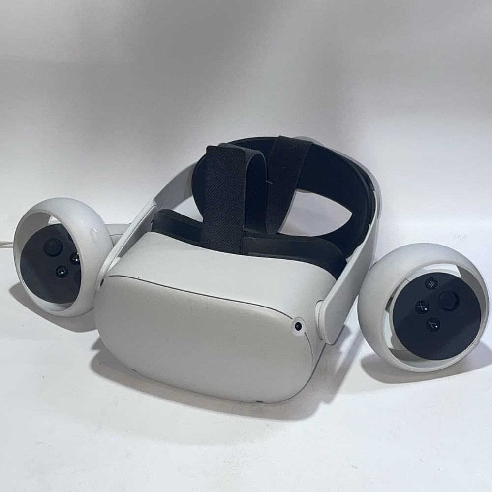 Oculus Quest 2 128GB Standalone VR Headset W/ Controllers Tested Works