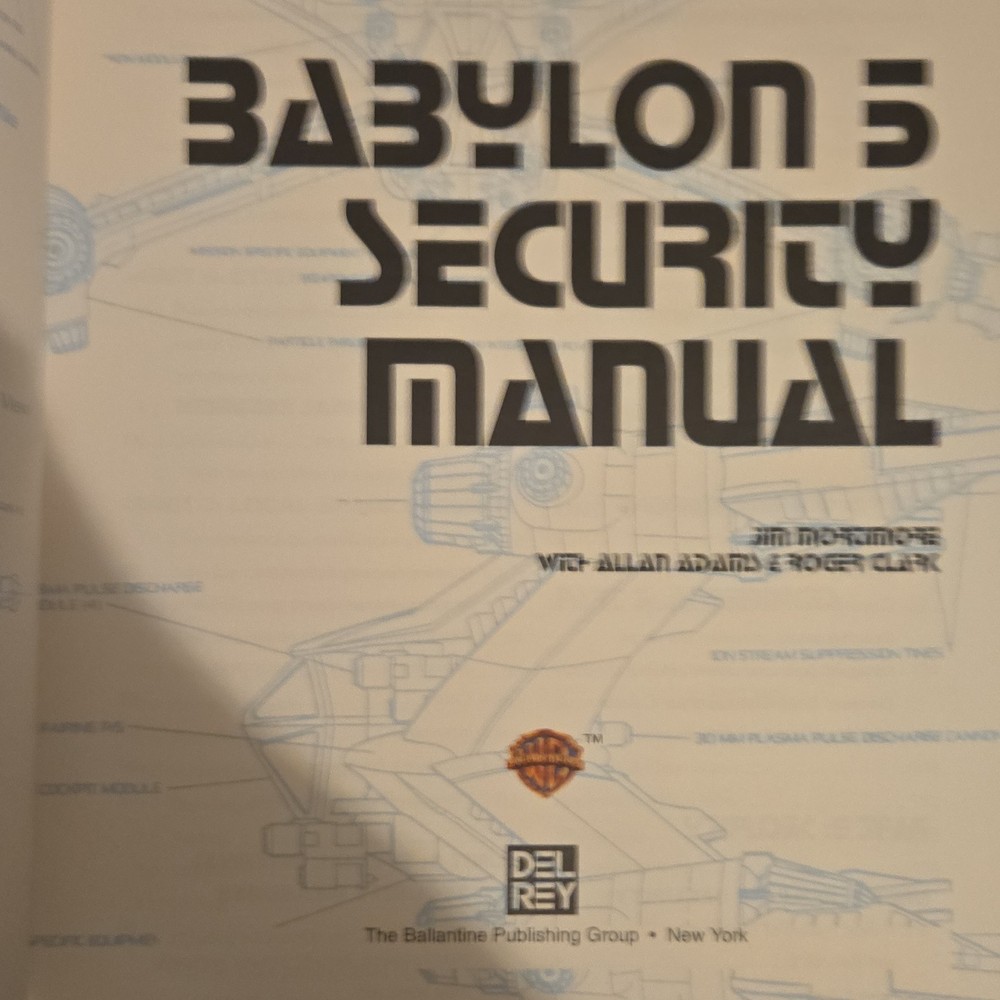 Babylon 5 Security Manual Science Fiction & Horror
