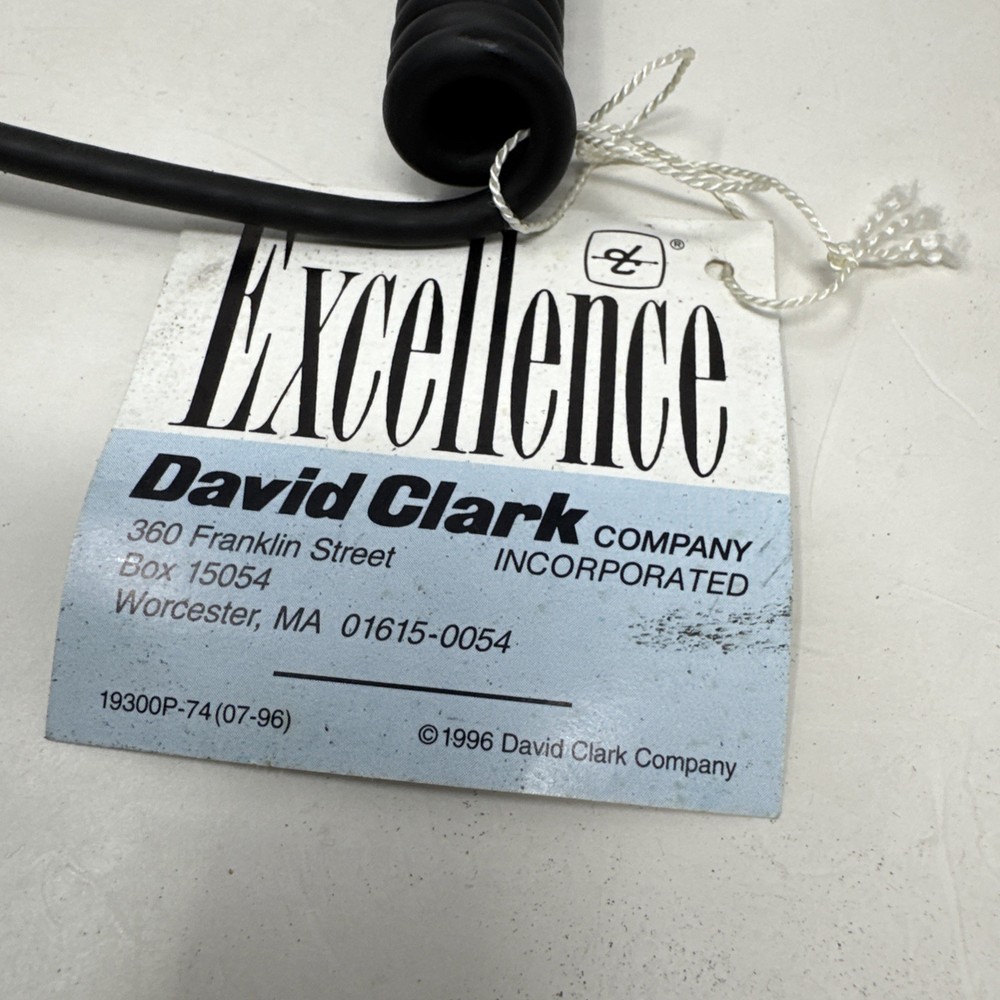 David Clark C10-15 PTT (Push to Talk) SWITCH