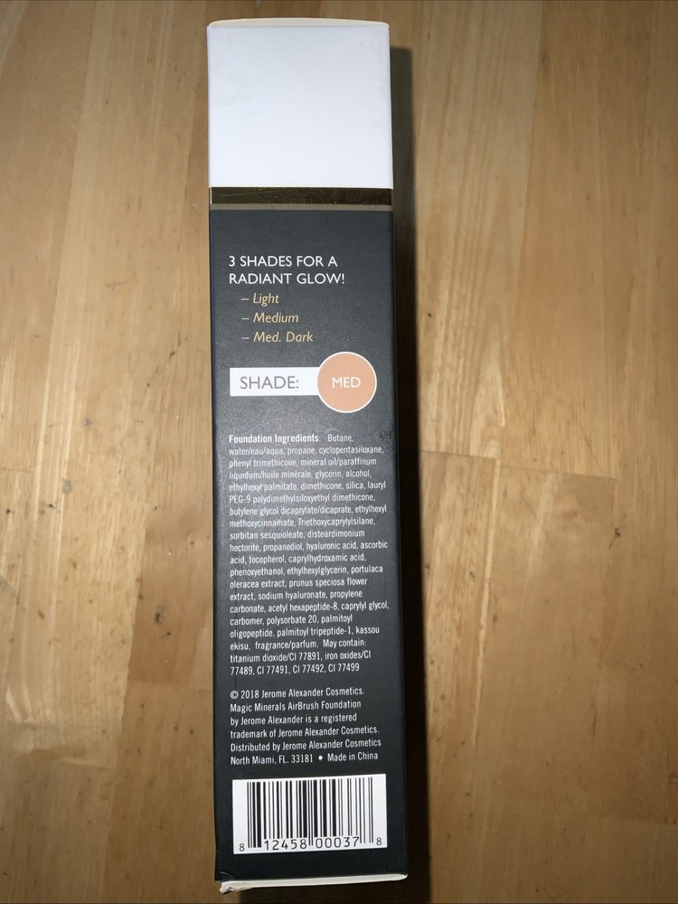 Jerome Alexander Magic Minerals Air Brush Foundation Set(Medium Base)